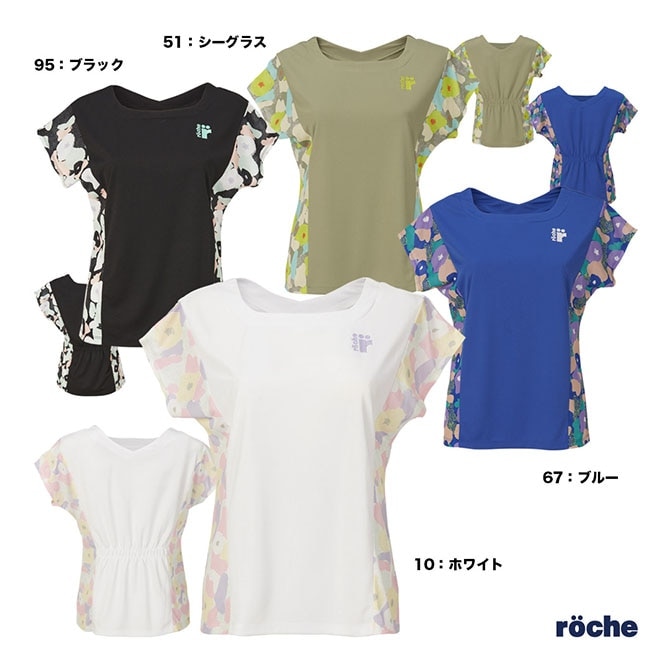 ローチェ roche テニスウェア レディス ゲームシャツ 258502