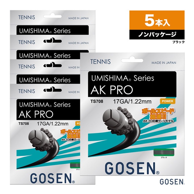 ゴーセン GOSEN ボックスガット ウミシマ AKプロ 17 （UMISHIMA AK PRO