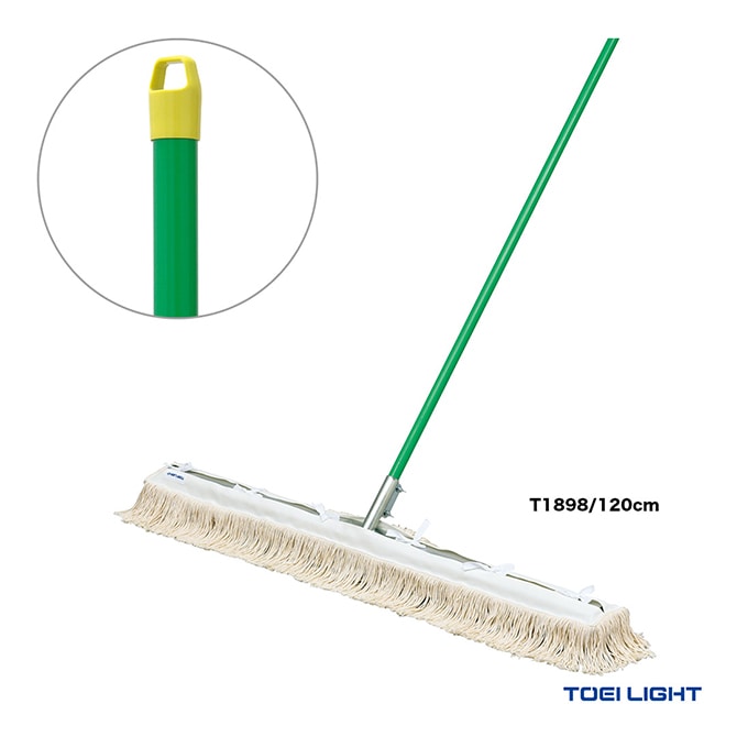 Hokkaido Classic G.C. ロンT M ライトグリーン　新品 トーエイライト TOEI LIGHT コート備品 アルミ体育館モップ120 T1898