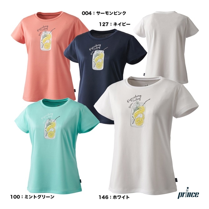 プリンス prince テニスウェア レディス Tシャツ WS5055 | メーカー