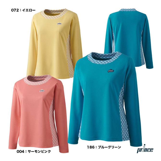 プリンス prince テニスウェア レディス ロングスリーブシャツ WS5060