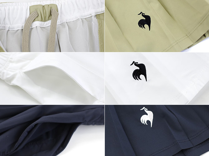 ルコックスポルティフ LCS テニスウェア レディス プリーツゲーム