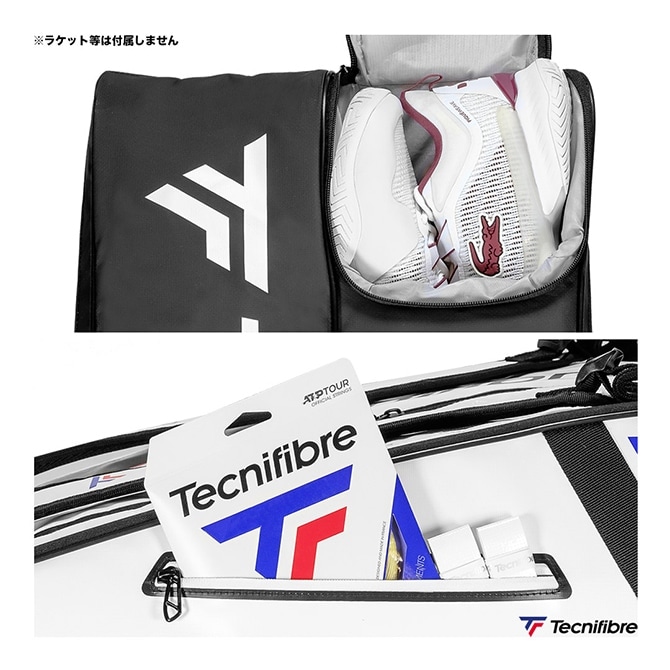 テクニファイバー Tecnifibre テニスバッグ TOUR ENDURANCE WHITE 12R