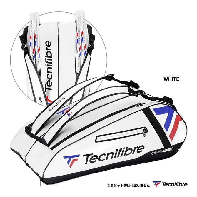 テクニファイバー Tecnifibre テニスバッグ TOUR ENDURANCE WHITE 12R