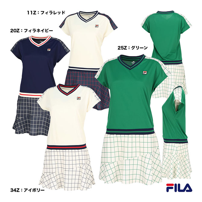 フィラ FILA テニスウェア レディス ワンピース EL0035 | すべての商品