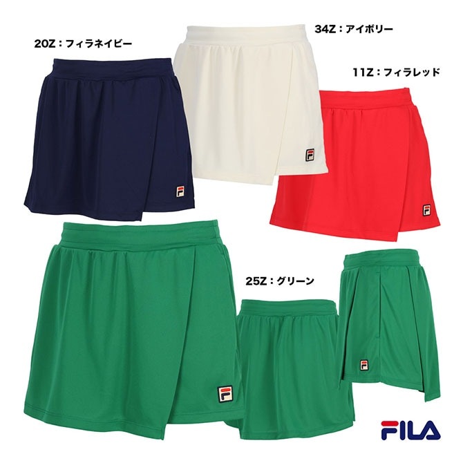 フィラ FILA テニスウェア レディス ラップショートパンツ EL0039