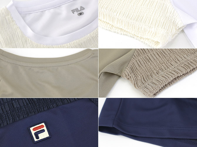 フィラ FILA テニスウェア レディス ゲームシャツ EL0050