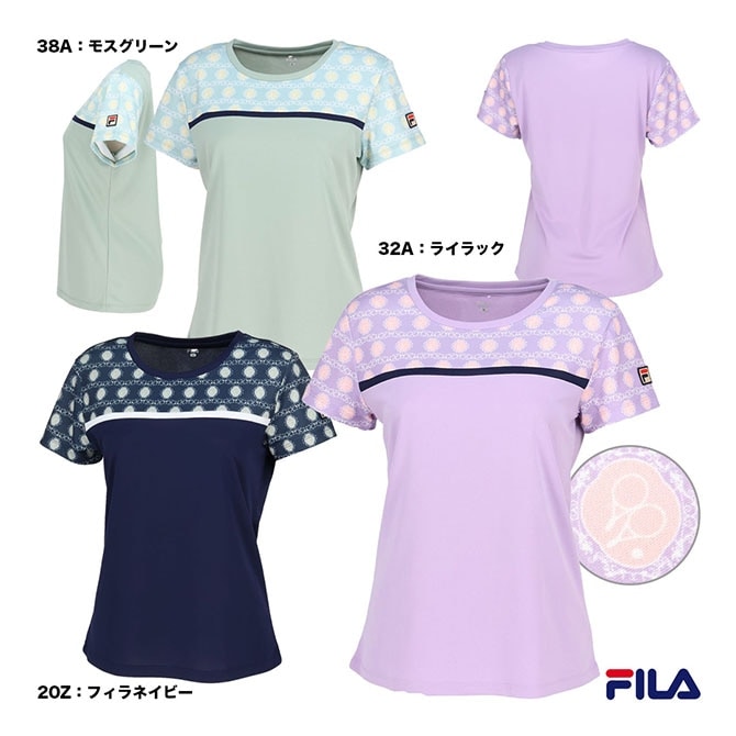 フィラ FILA テニスウェア レディス ゲームシャツ EL0028 | メーカー