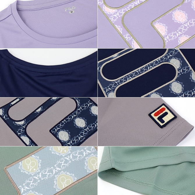 フィラ FILA テニスウェア レディス アップリケTシャツ EL0005