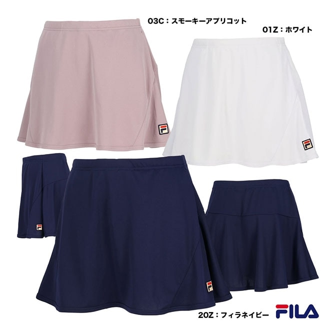 FILA2025 スコート FILA フィラ テニスウェア レディース スコート EL0040 2025SS