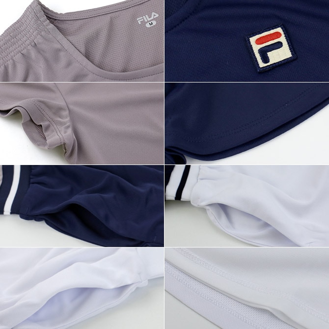 【新品タグ付】FILA テニスウェア ワンピースM ホワイト/ネイビー 楽天市場】フィラ FILA テニスウェア レディス ワンピース