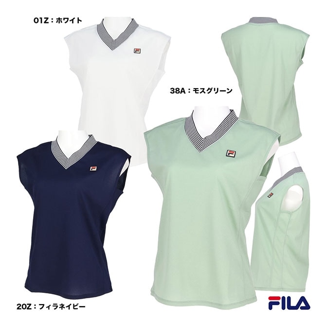 【新品】FILA テニスゲームウェア　XL フィラ FILA テニスウェア レディース ゲームシャツ VL2948