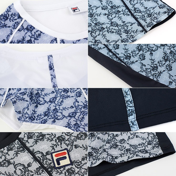 フィラ FILA テニスウェア レディス ゲームシャツ EL0062