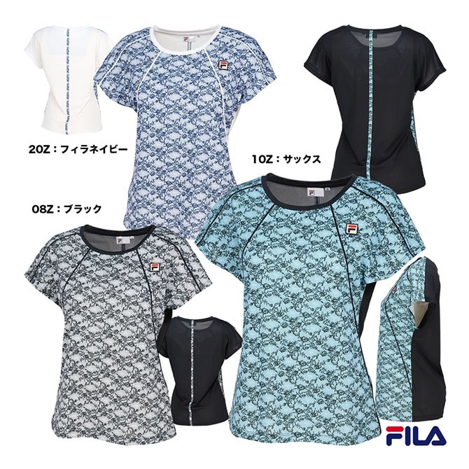 FILAレディースゲームシャツEL0062 XL FILA フィラ テニスウェア『レディース』 ゲームシャツ