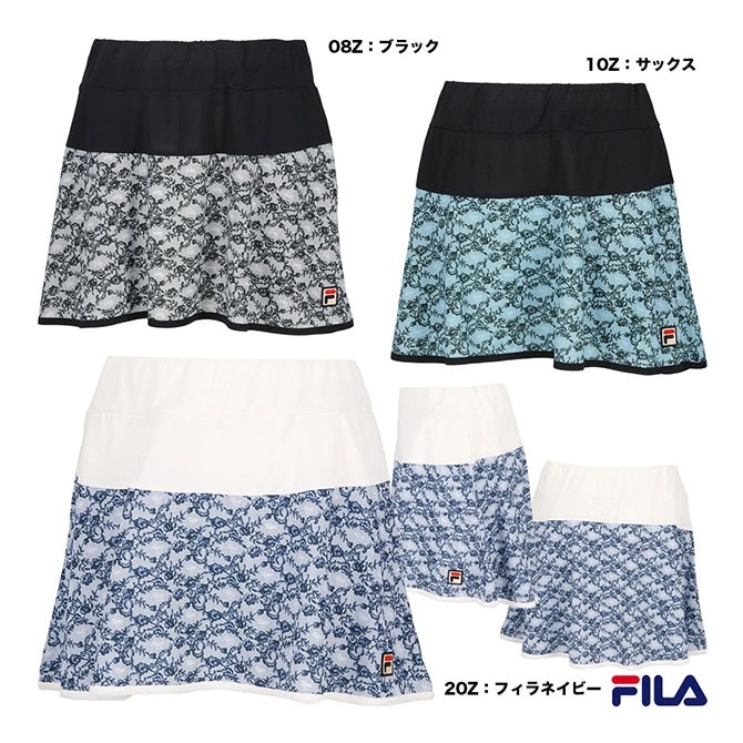 フィラ　テニス　スコート　LL テニス】スコート / レディース （ネイビー） -FILA（フィラ