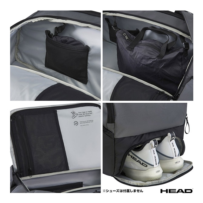 【使い勝手の良い】 ダッフル X プロ テニスバッグ HEAD ヘッド バッグ 260115 L 弦楽器