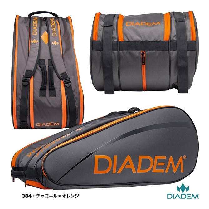 ダイアデム DIADEM テニスバッグ ラケットバッグ12本入 TFD007