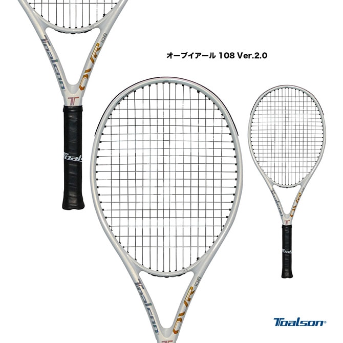トアルソン TOALSON テニスラケット オーブイアール 108 Ver.2.0   OVR 108 Ver.2.0   1DR8290