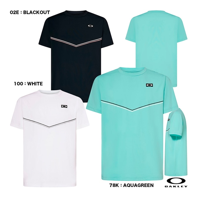 オークリー OAKLEY テニスウェア メンズ SLANT TECH COLD SS TEE 11.0