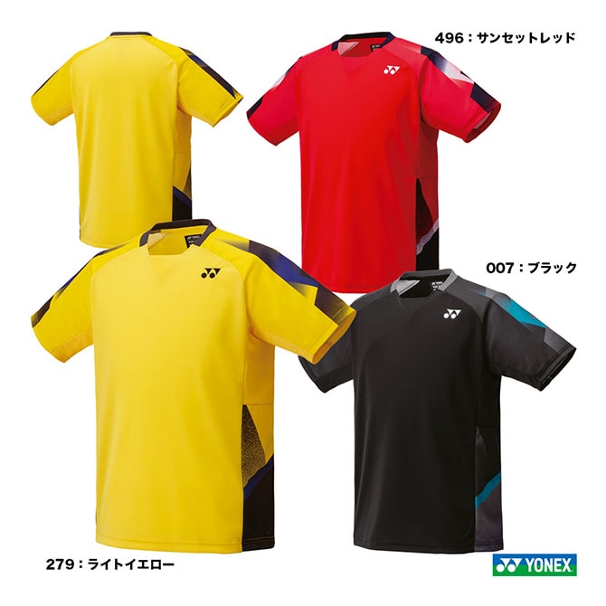 ヨネックス YONEX テニスウェア チーム対応 ユニセックス ゲームシャツ