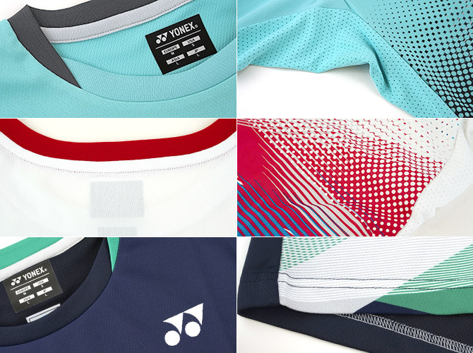 ヨネックス YONEX テニスウェア チーム対応 ユニセックス ゲームシャツ