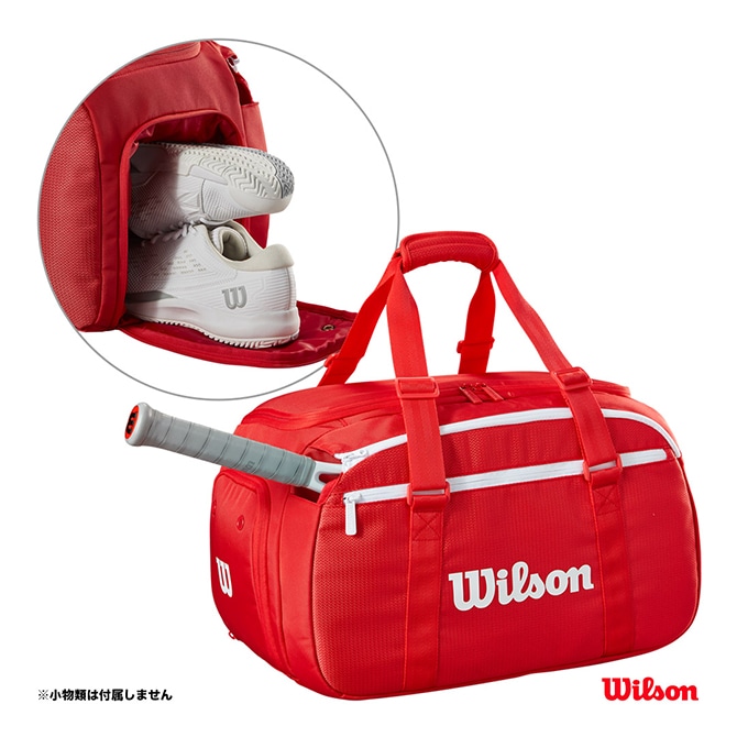 ウイルソン Wilson テニスバッグ SUPER TOUR WILSON RED SMALL