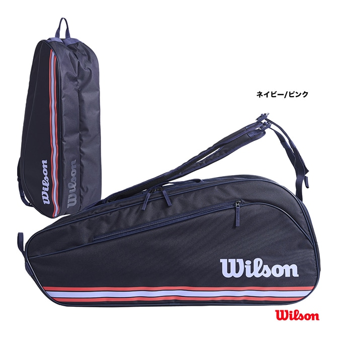 【Wilson】テニスバッグ ウイルソン Wilson テニスバッグ TEAM J 6PK WR8050001001 | メーカー