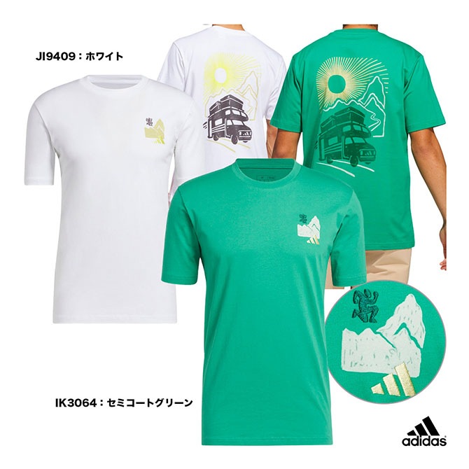 アディダス adidas ウェア メンズ M JETSET グラフィック Tシャツ