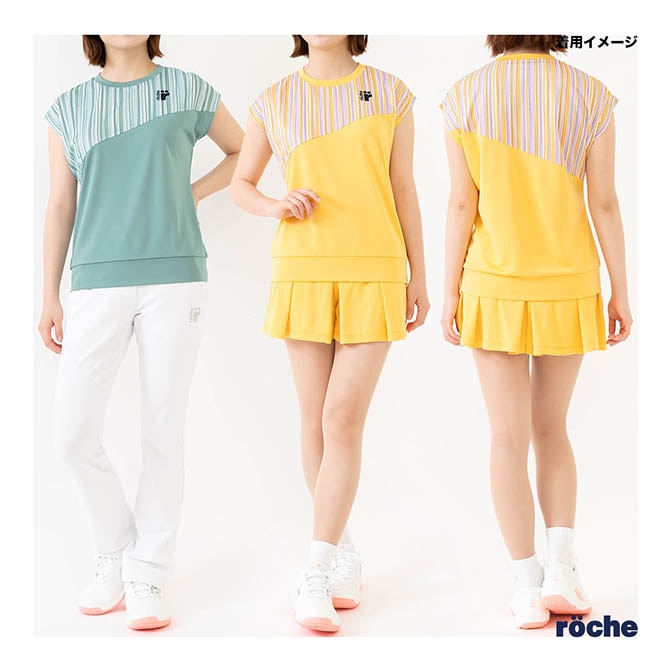 ローチェ roche テニスウェア レディス ゲームシャツ 259504
