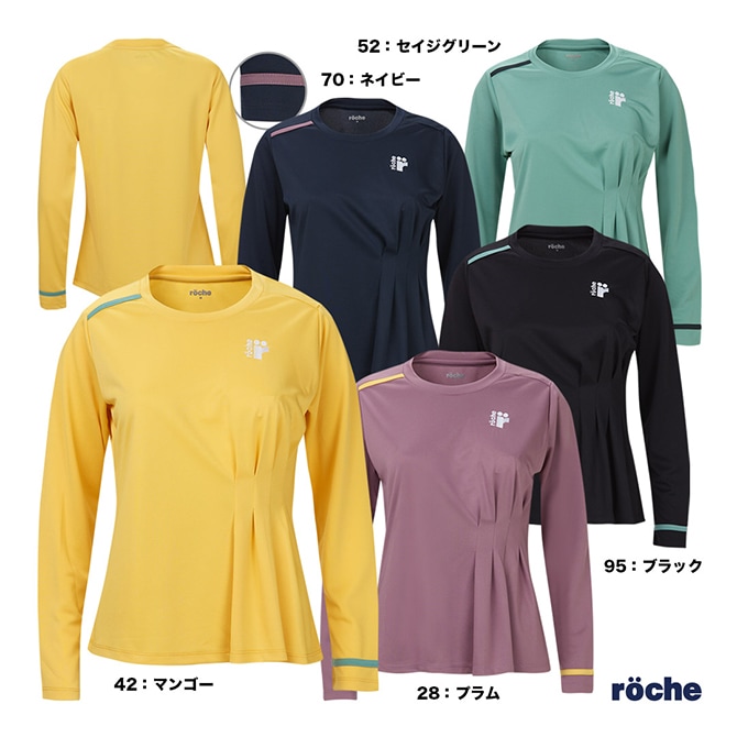 ローチェ roche テニスウェア レディス ゲーム長袖シャツ 259509