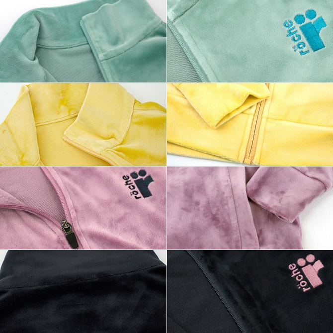 ローチェ roche テニスウェア レディス ベロアジャケット 259515