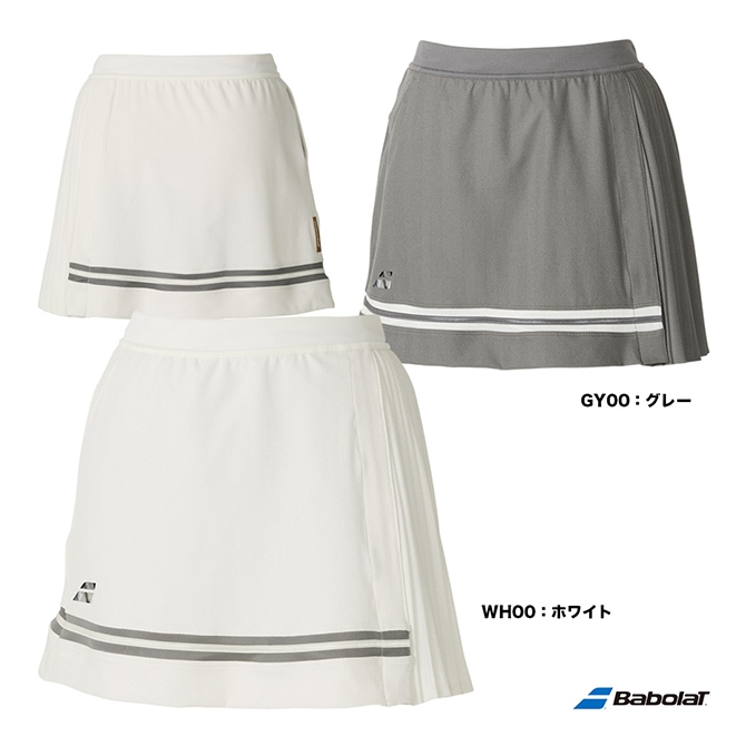 Babolat バボラ テニスウエア セットアップ L ストライプ キュロット Babolat バボラ テニスウエア セットアップ L ストライプ