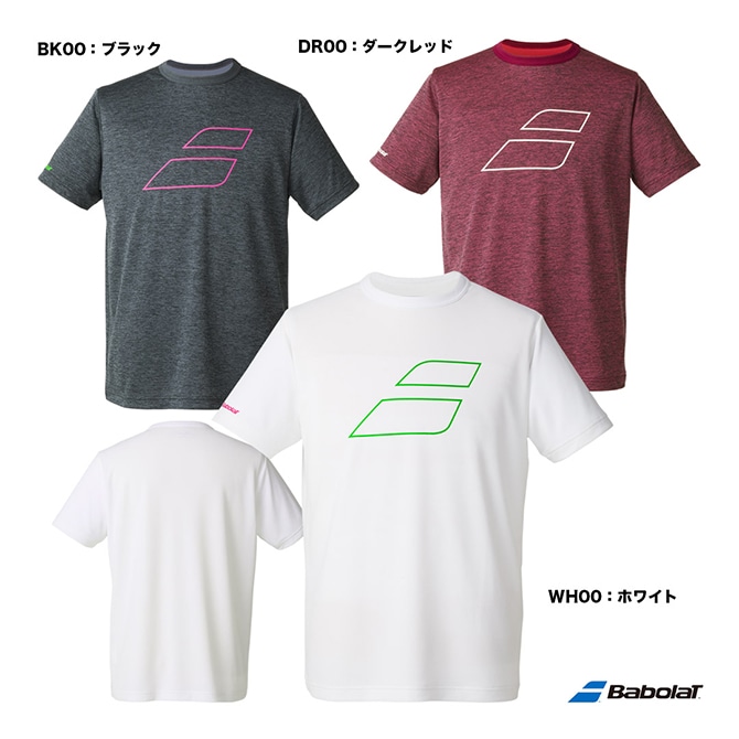 バボラ BabolaT テニスウェア ユニセックス PURE ショートスリーブ