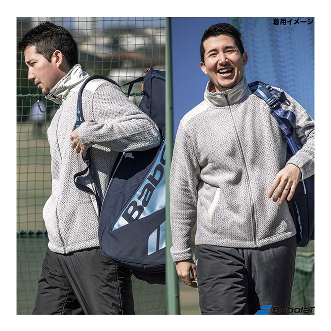 バボラ BabolaT テニスウェア ユニセックス PURE ボアジャケット
