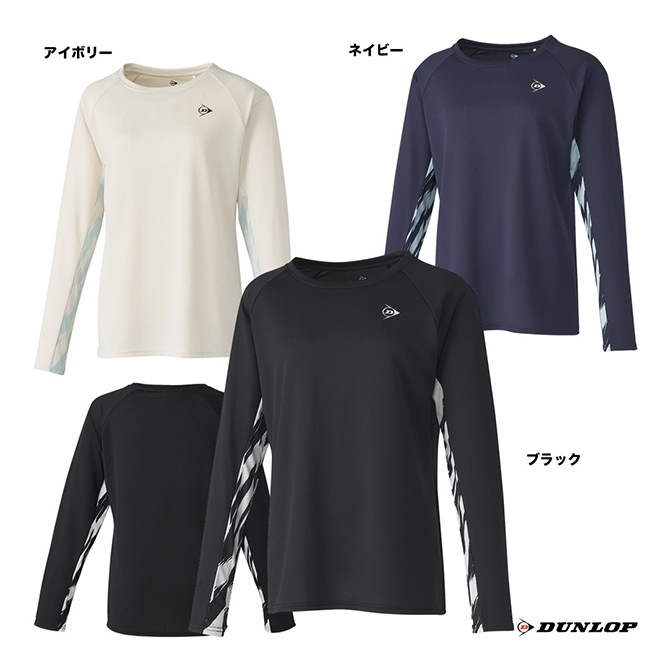 ダンロップ DUNLOP テニスウェア レディス ロングスリーブゲームシャツ