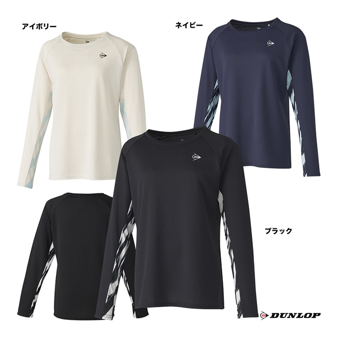 ダンロップ DUNLOP テニスウェア レディス ロングスリーブゲームシャツ