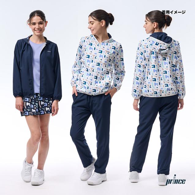 プリンス prince テニスウェア レディス 蓄熱ウィンドジャケット