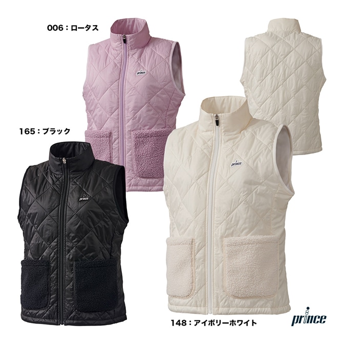 プリンス prince テニスウェア レディス ハイブリッドベスト WF5851