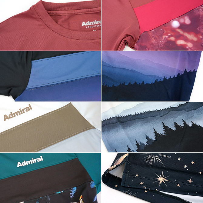 アドミラル Admiral テニスウェア メンズ フロントライングラフィック