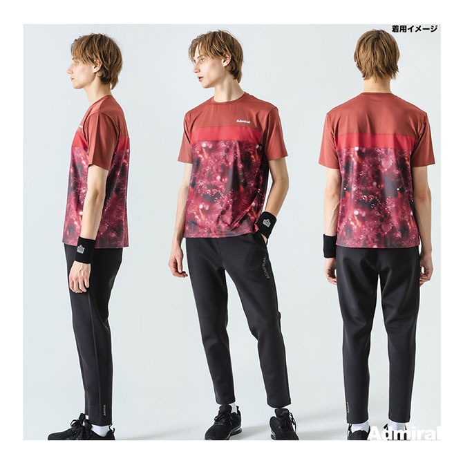 アドミラル　テニスウェア　L アドミラル Admiral テニスウェア メンズ フロントライングラフィック