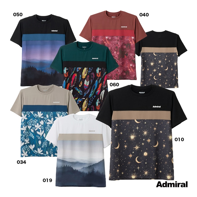 アドミラル Admiral テニスウェア メンズ フロントライングラフィック