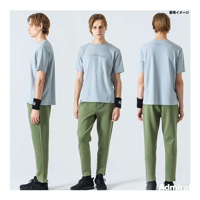 アドミラル Admiral テニスウェア メンズ カラタッチフロントスリット