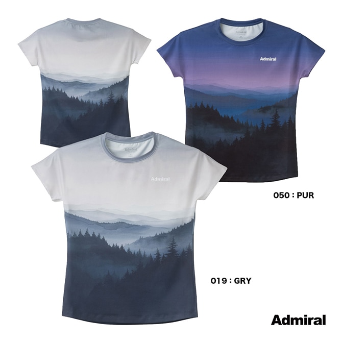 アドミラル Admiral テニスウェア レディス ランドスケープドルマン TEE ATLA539
