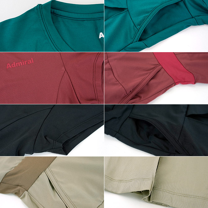 アドミラル Admiral テニスウェア レディス タックプリーツ S/S