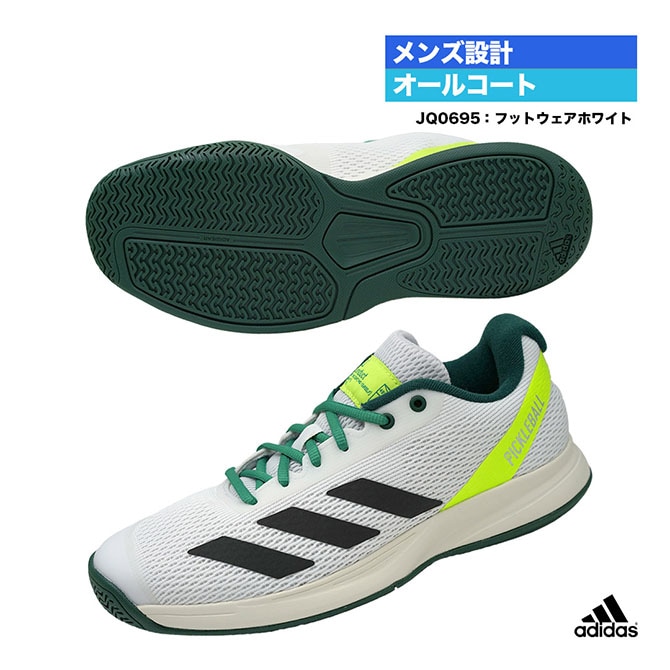 ���ǥ����� adidas �ԥå���ܡ���/�ƥ˥����塼�� ��� Courtflash Pickleball M JQ0695