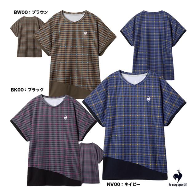 ルコックスポルティフ LCS テニスウェア レディス ゲームシャツ LN5FHT30L