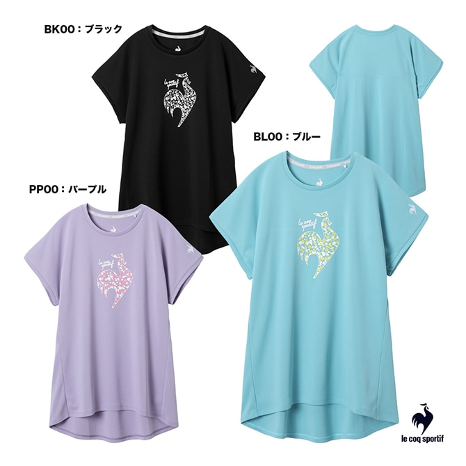 ルコックスポルティフ LCS テニスウェア レディス プラクティスシャツ LN5FHT32L