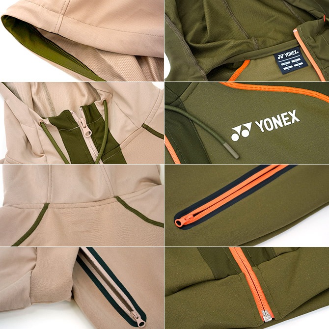 ヨネックス YONEX テニスウェア ユニセックス スウェットパーカー