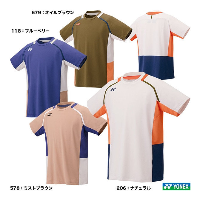 ヨネックス YONEX バドミントンウェア メンズ ゲームシャツ（フィット