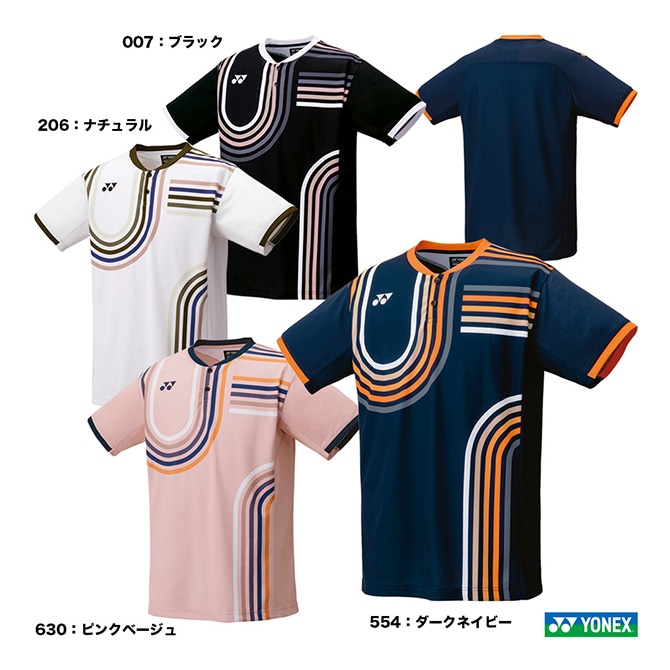 YONEX バドミントン　ユニフォーム ヨネックス YONEX バドミントンウェア メンズ ゲームシャツ 10639